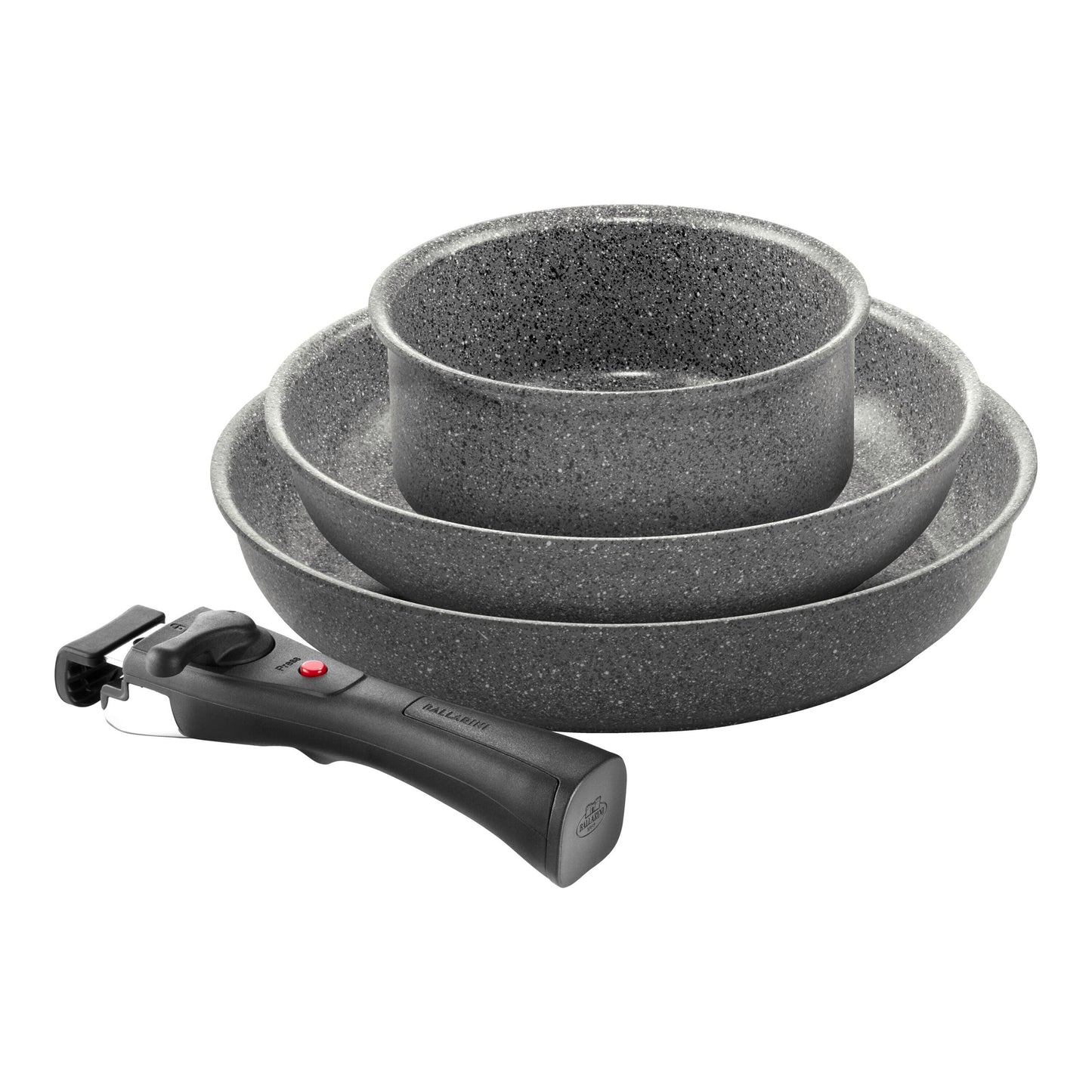 Set padelle e manico 4pz Ballarini Torre