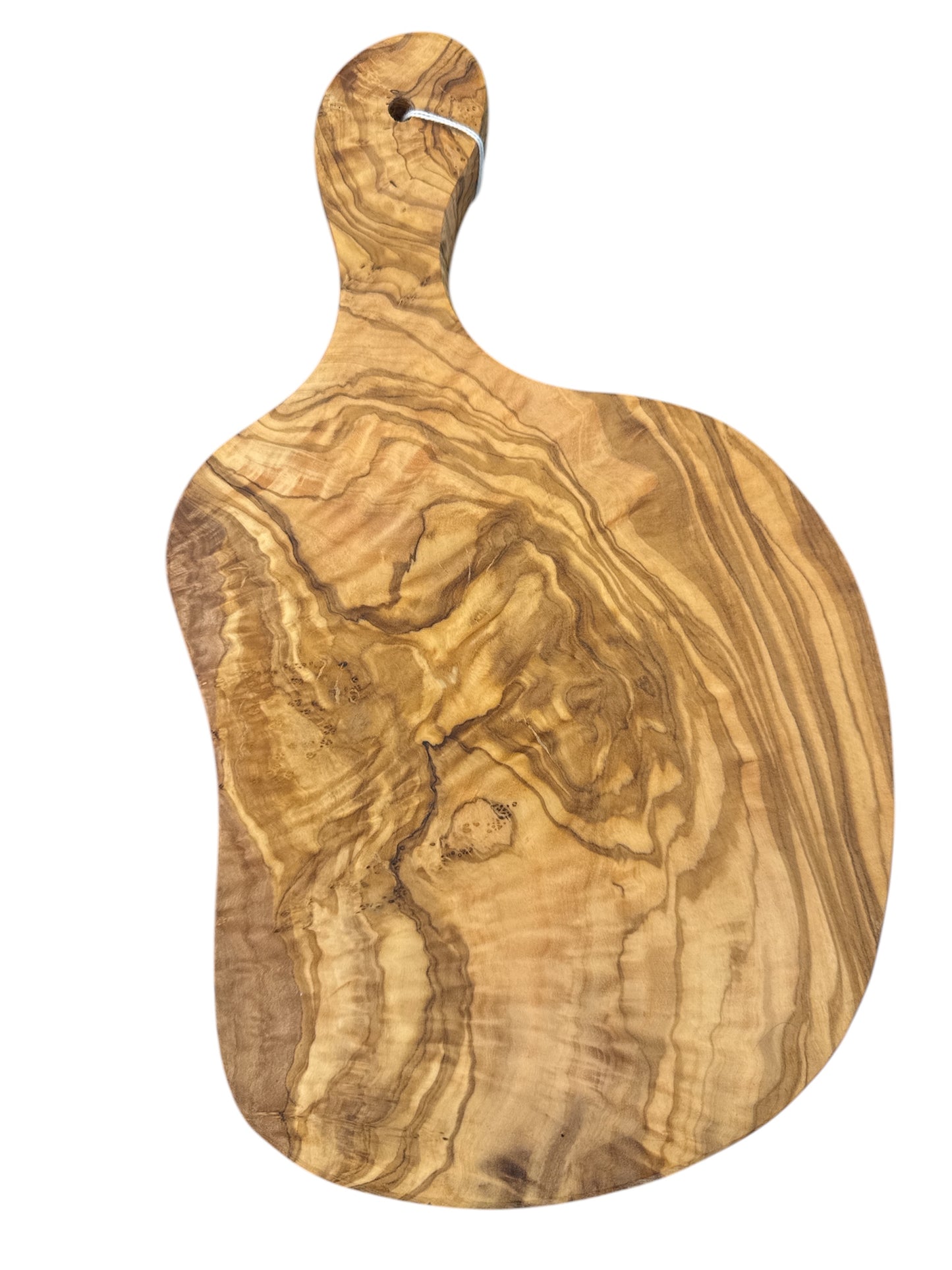 Tagliere ulivo con manico