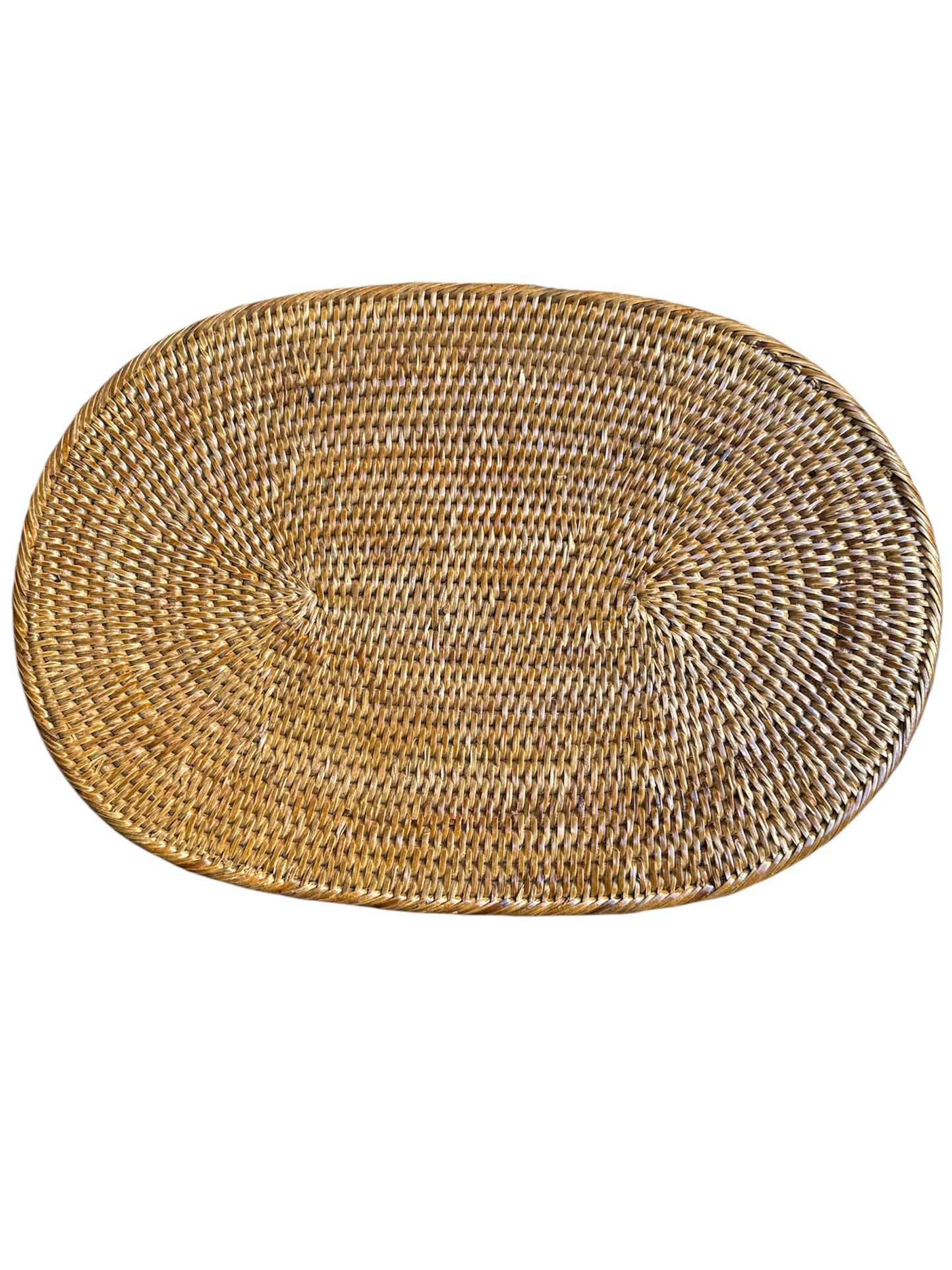 Tovaglietta rattan ovale miele