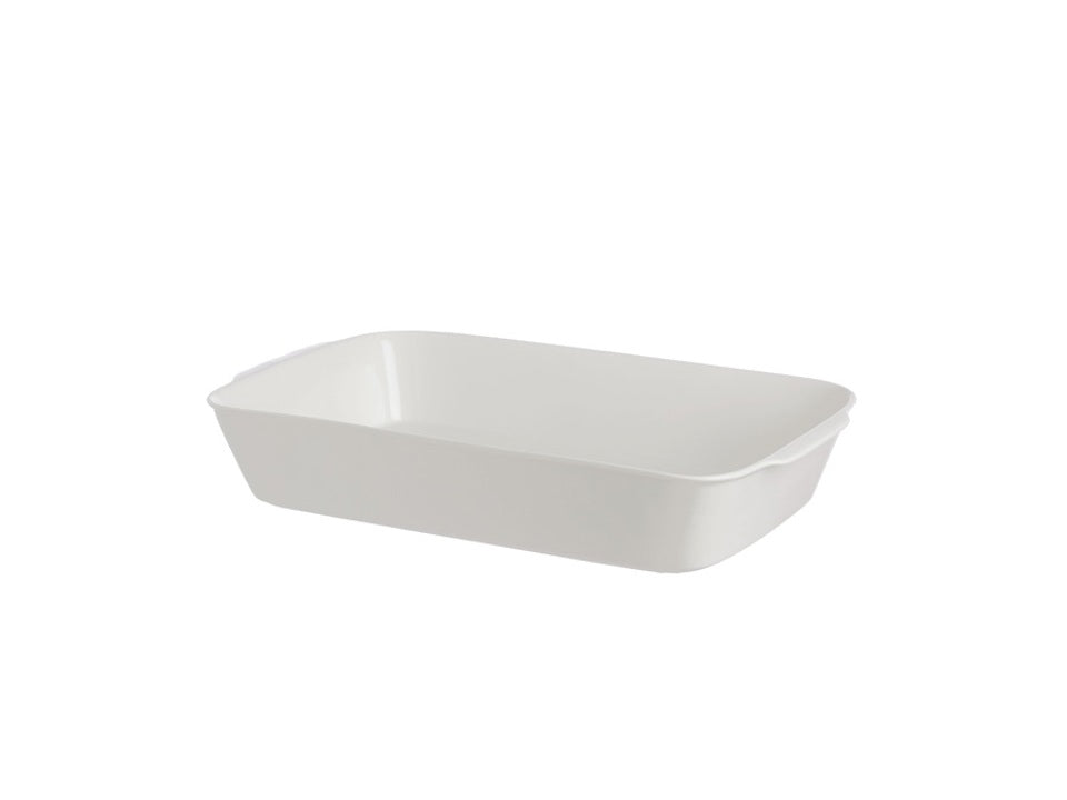 Teglia Porcellana Bianca Anghiari 39x25