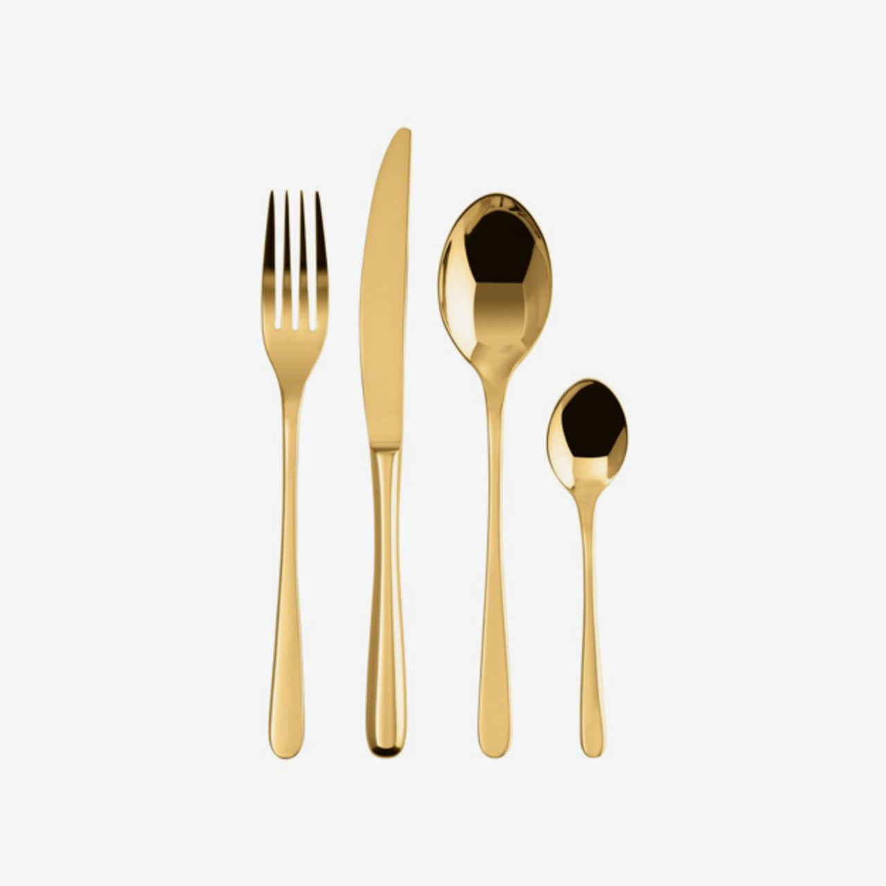 Servizio posate 24pz Taste Sambonet oro LN23