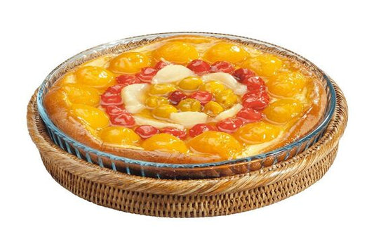 Tortiera crostata rattan miele cm 28