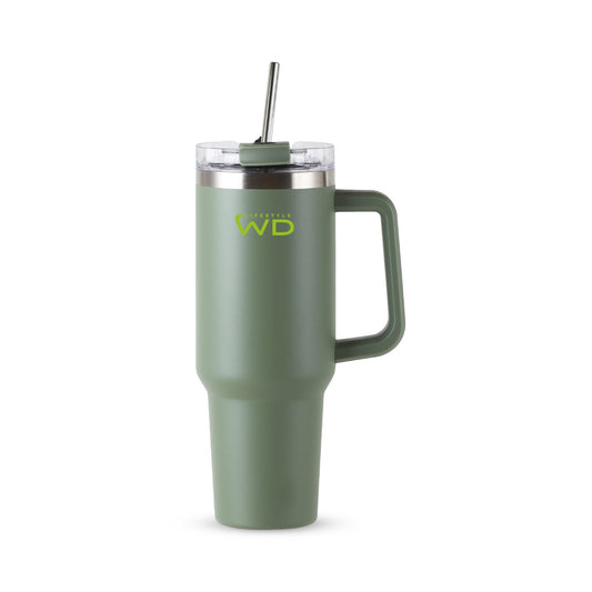 Mug americana in acciaio 1,2 lt oliva