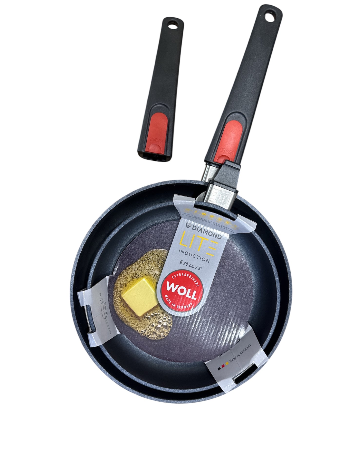 Set padelle Woll 24+28 cm Diamond Lite