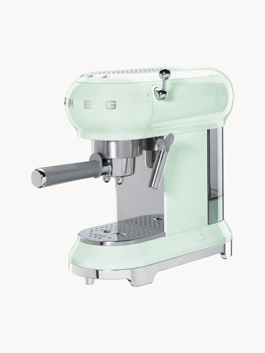 Macchina caffè Smeg verde 50’s