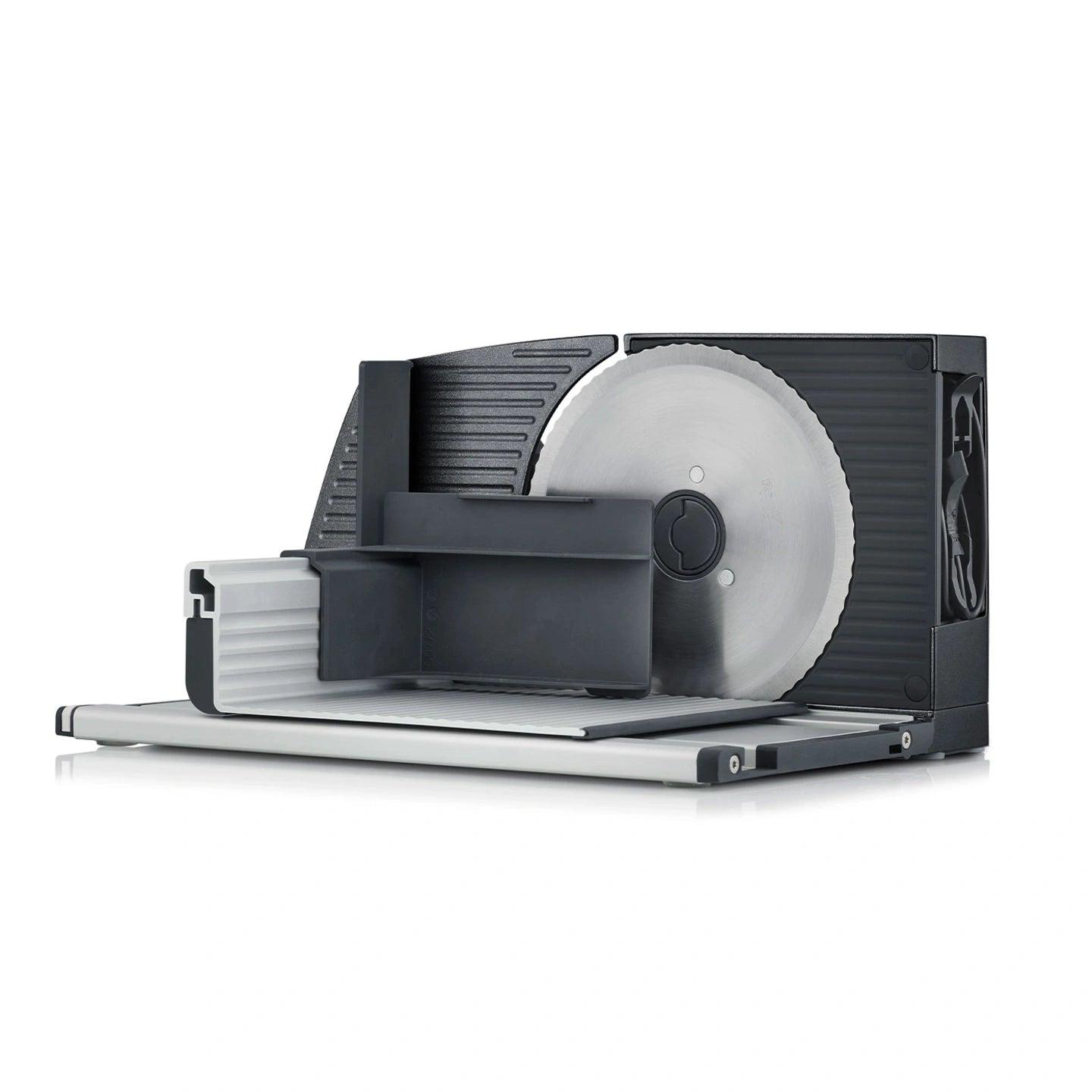 Affettatrice universale pieghevole MYtiny TWIN, grigio micaceo