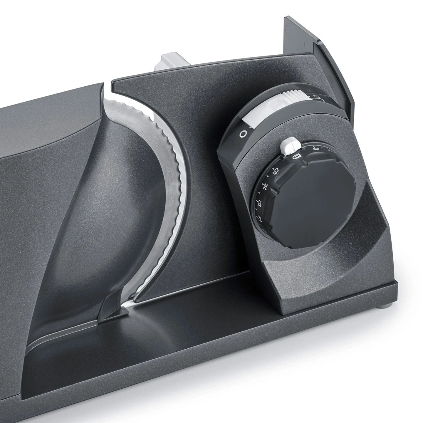 Affettatrice universale pieghevole MYtiny TWIN, grigio micaceo