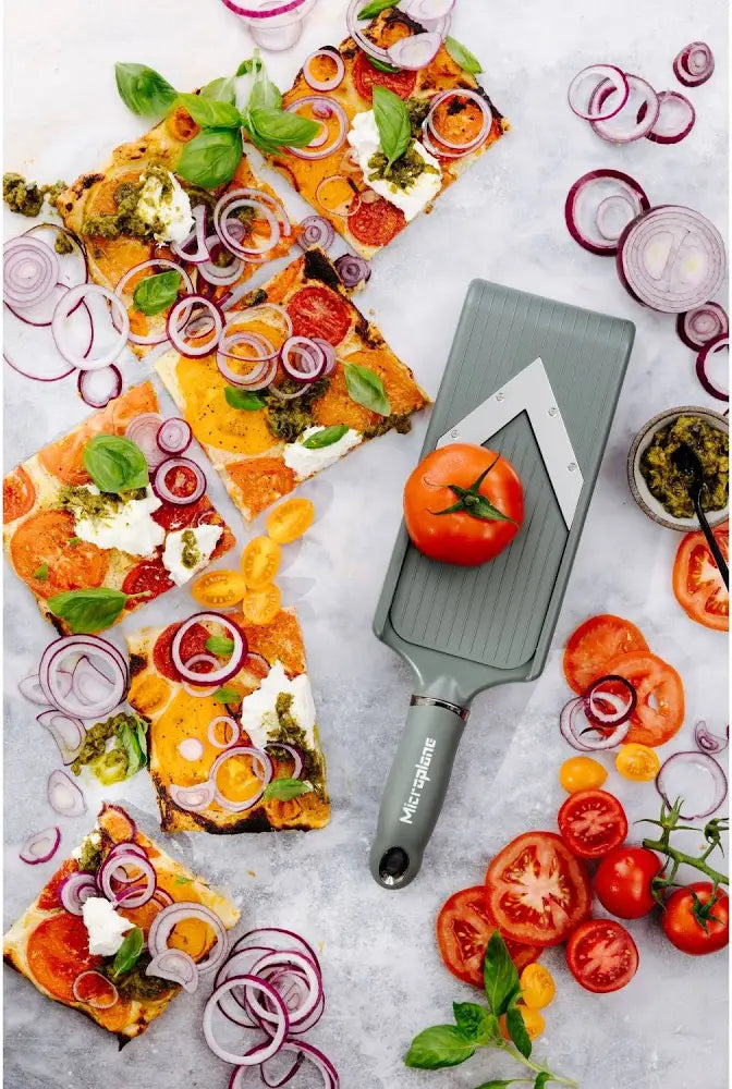 Mandolina Lama V Microplane Eucalipto