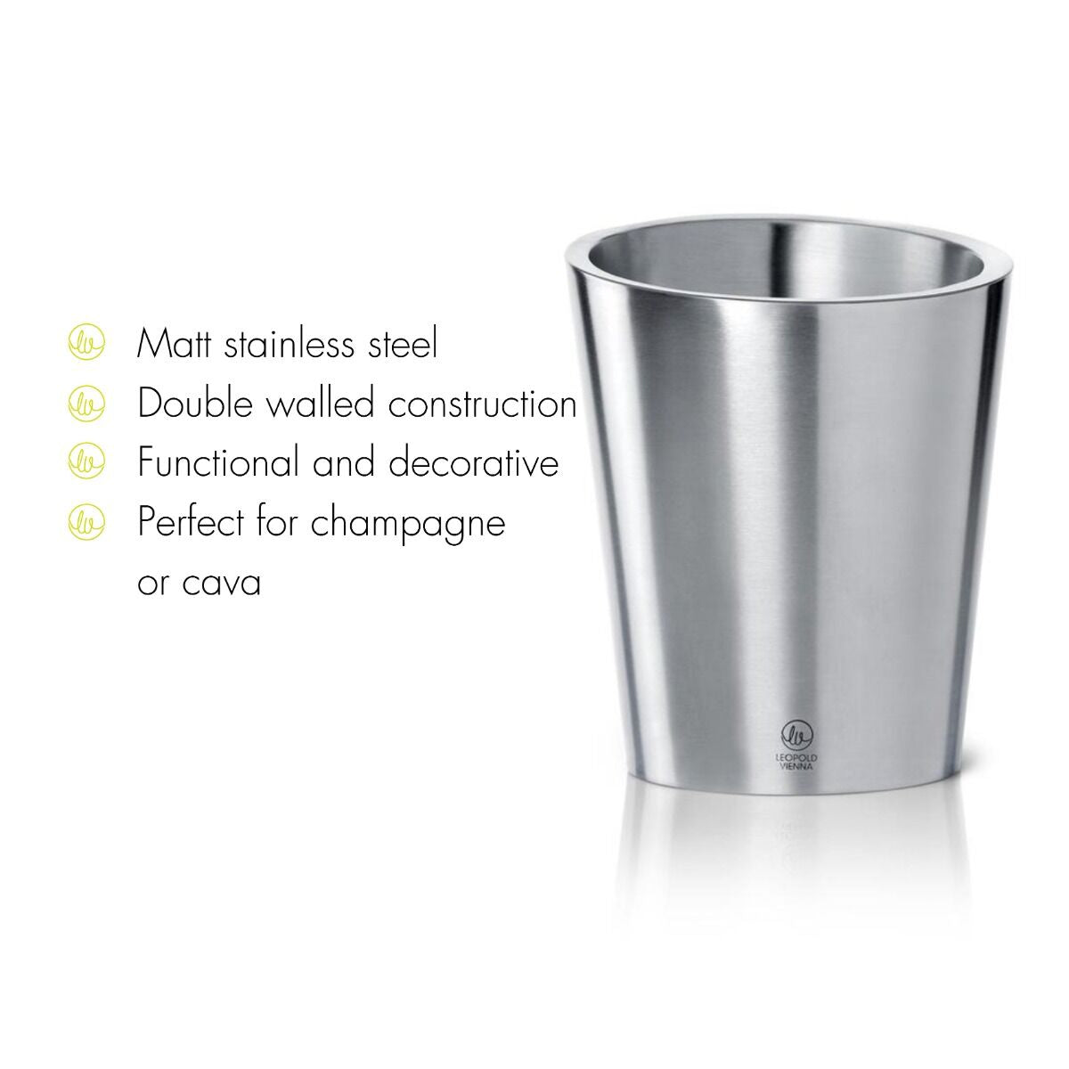 Champagne Cooler Glacette Leopold