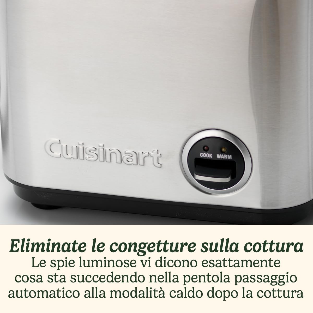 Cuociriso Cusinart cook and steam