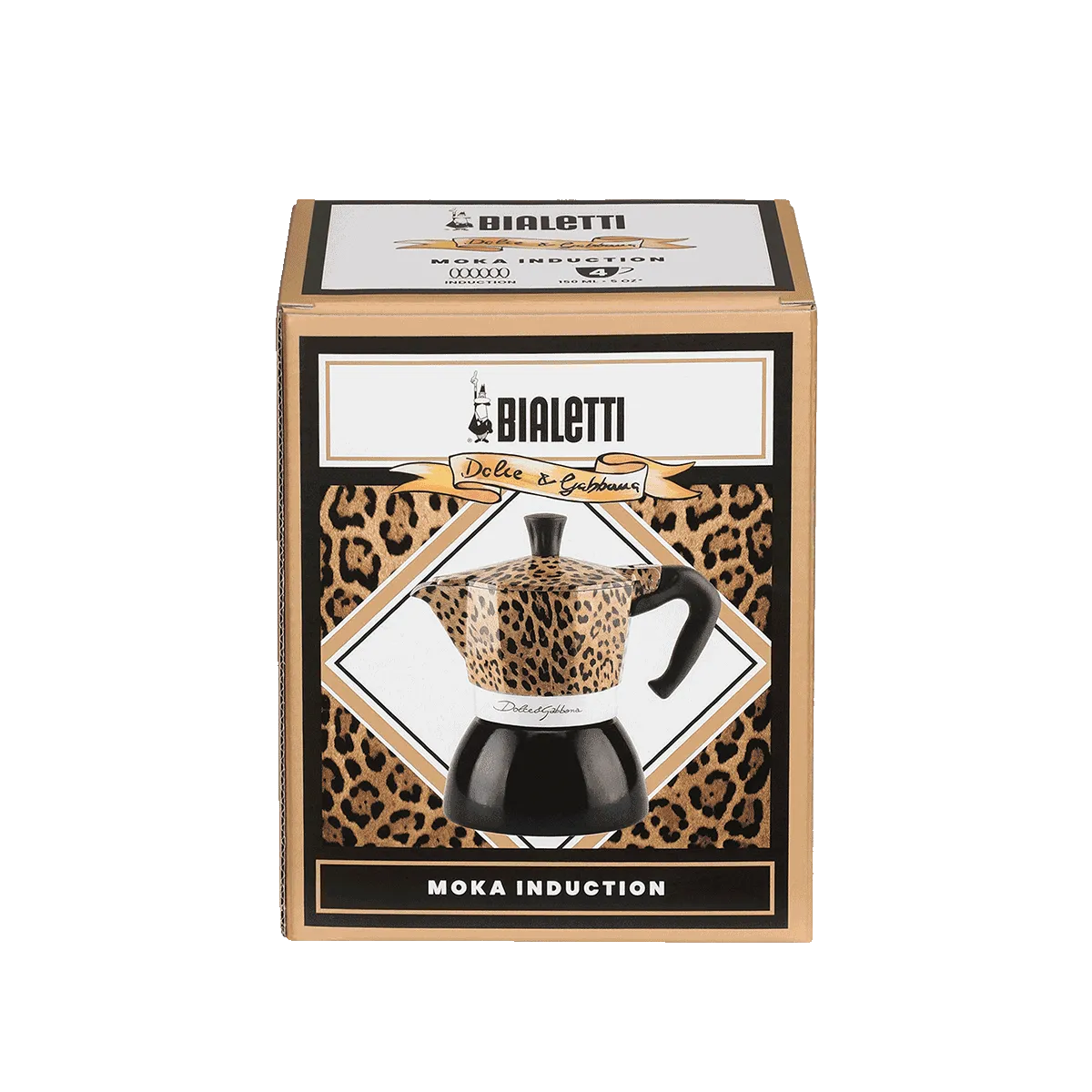 Moka induction 4tz Bialetti Dolce&Gabbana Leopardo