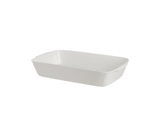 Teglia Porcellana Bianca Anghiari 39x25