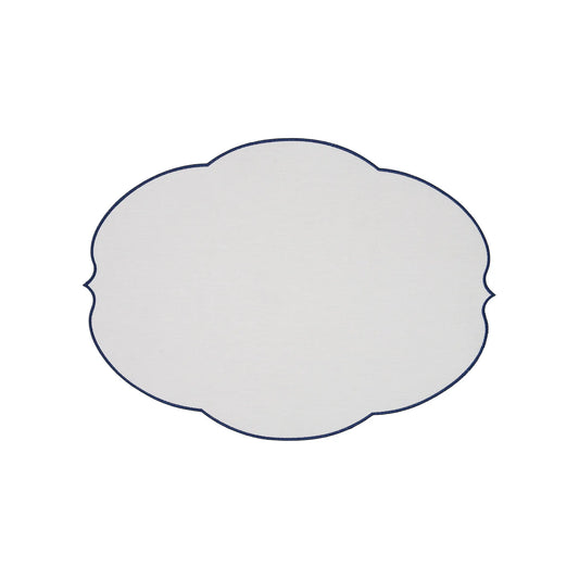 Set 6 tovagliette Flower Guzzini azzurro