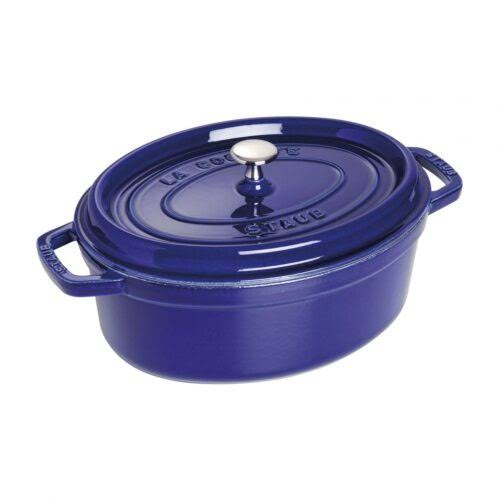 Staub ovale Coccotte cm 31 blu GA