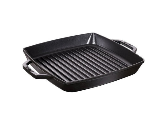 Staub bistecchiera ghisa 33x33 nero GA