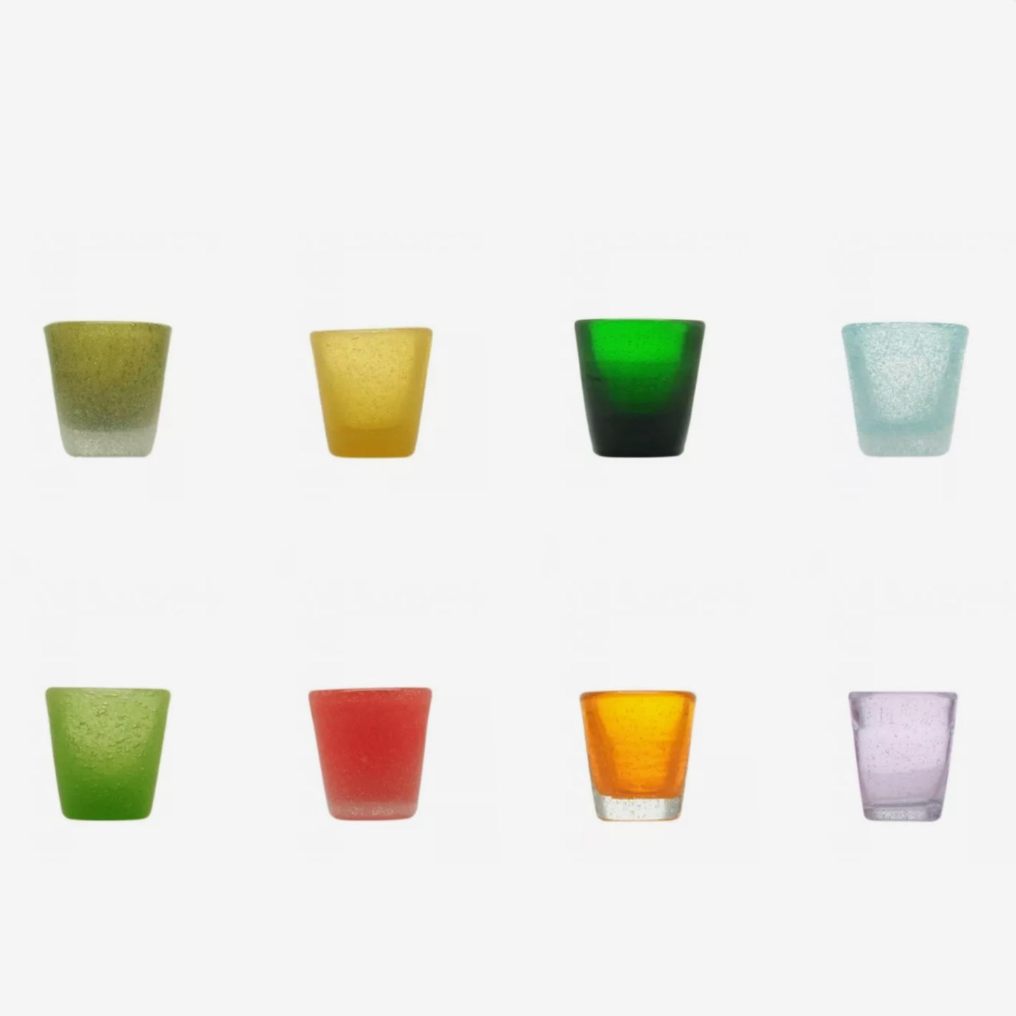 Set 7 Bicchieri Liquore Memento Colorati - Lista Nozze MD